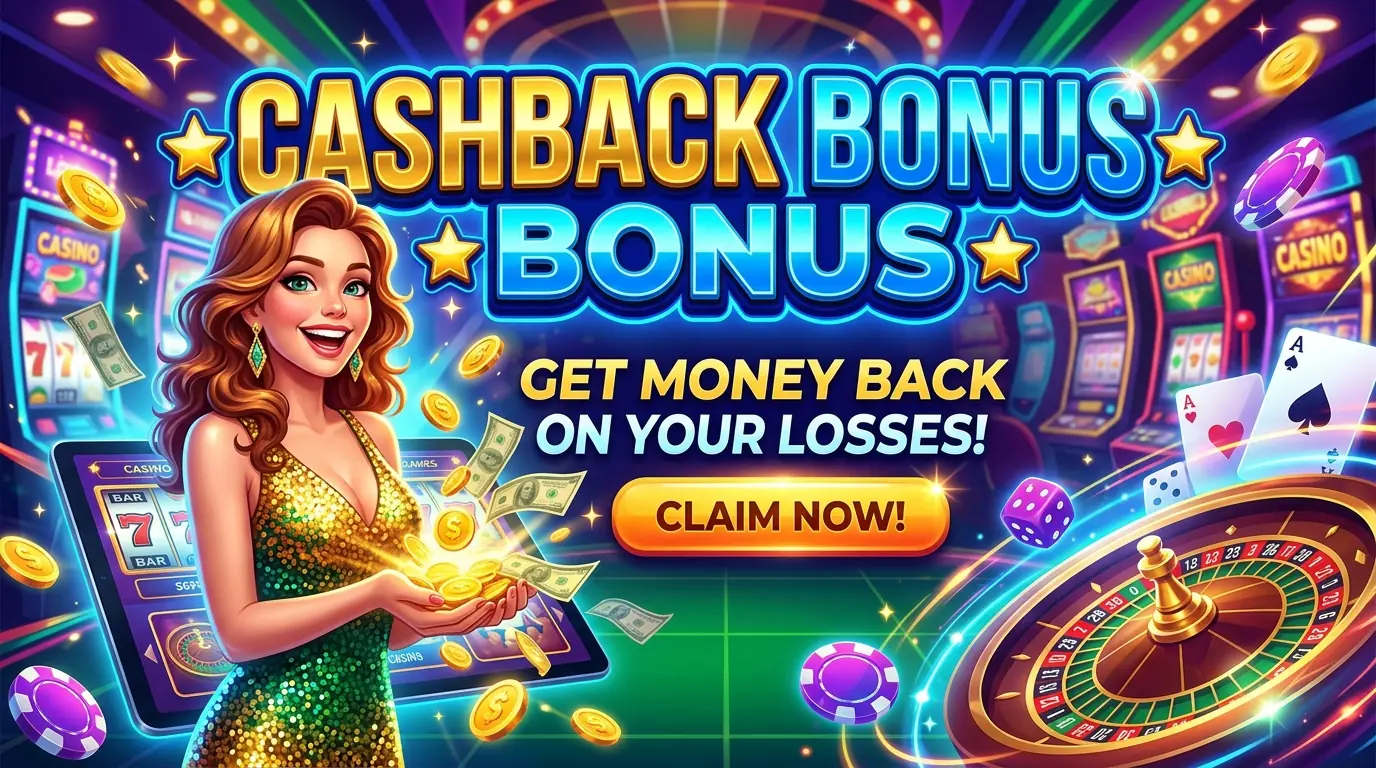 Wheelz casino cashback bonus